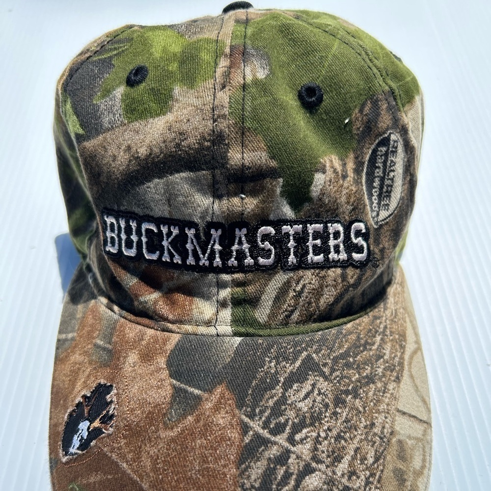 Paramount Outdoors Buckmasters Camo Hat Slideback for the Serious‎ Hunter.